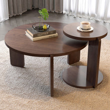 Load image into Gallery viewer, Round Coffee & End Table Set