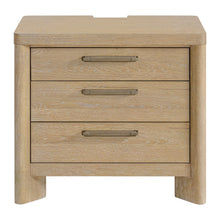 Load image into Gallery viewer, 3 Drawer Nightstand - Tan