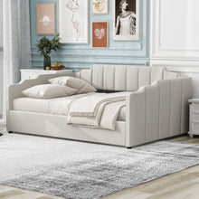 Load image into Gallery viewer, Modern Upholstered Daybed With Underneath Storage