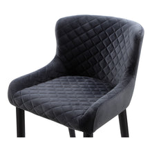Load image into Gallery viewer, Tufted Upholstered Velvet Dining Side Chair - Gray