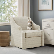 Load image into Gallery viewer, Justin - Swivel Glider Chair With 360 Degree Rotation - Tan