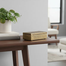 Load image into Gallery viewer, Decorative Box Tabletop Sculpture (608687) - Gold