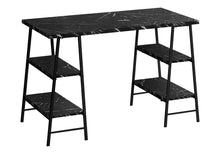 Load image into Gallery viewer, Computer Desk For Home Office, Laptop, Storage Shelves, Contemporary & Modern