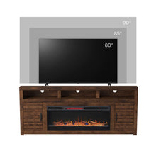 Load image into Gallery viewer, Electric Fireplace TV Stand Console For TVs Up To 95" - Whiskey