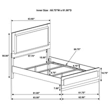 Load image into Gallery viewer, Sophia - Panel Bed With LED Headboard