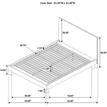Load image into Gallery viewer, Hemlock - Platform Bed With Tall Headboard