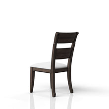 Load image into Gallery viewer, Upholstered Seat Side Chair - Chocolate