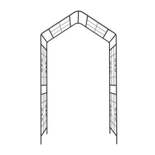 Load image into Gallery viewer, Garden Arch, Climbing Plants Support Outdoor - Black