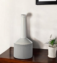 Load image into Gallery viewer, Cylinder Urns Jars (392212) - Gray / White