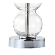 Load image into Gallery viewer, 21" Novelty Table Lamp LED With Globe Shade - Clear