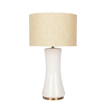 Load image into Gallery viewer, Cascade - Lamp Base Table Lamp - Beige / Gold / White
