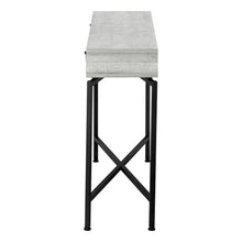 Load image into Gallery viewer, Cross Leg Console Table - Gray And Black