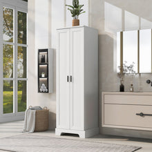 Load image into Gallery viewer, Storage Cabinet With Adjustable Shelves, 2 Doors, Rectangle Design For Bathroom
