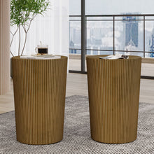 Load image into Gallery viewer, Langseth - Iron Sunburst Side Table Modern Design
