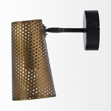 Load image into Gallery viewer, 10'' Metal Corner Wall Light - Gold