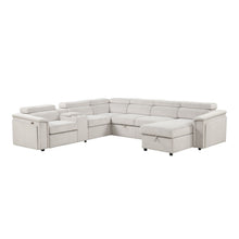 Load image into Gallery viewer, Harvey - Power Recliner Sectional Sleeper - Beige