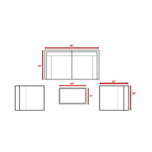 Load image into Gallery viewer, Stylish Modular Wicker Patio Seating Group
