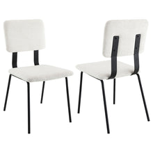 Load image into Gallery viewer, Bixby - Upholstered Dining Side Chair (Set of 2) - White