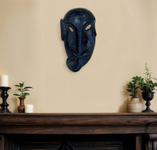 Load image into Gallery viewer, Decorative Mask Tabletop Sculpture (554704) - Black