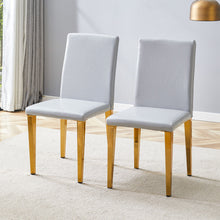Load image into Gallery viewer, Modern Dining Chairs With Metal Legs