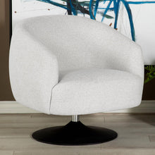 Load image into Gallery viewer, Upholstered Swivel Accent Chair, 360 Degree Rotation - Beige