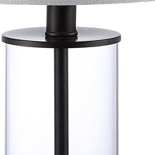 Load image into Gallery viewer, USB Table Lamps With Drum Shades (Set of 2) - Antiqued Bronze