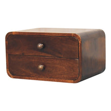 Load image into Gallery viewer, Curved Wall Mounted Bedside Nightstand