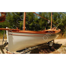 Load image into Gallery viewer, Hand Painted Model Boat (624610) - Light Brown / Beige