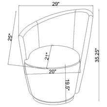 Load image into Gallery viewer, Kaylie - Upholstered Swivel Chair
