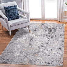 Load image into Gallery viewer, Marfi - 6' X 9' Abstract Area Rug - Gray / Multi