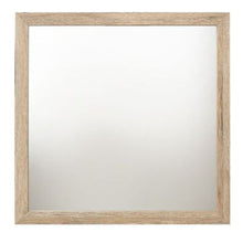 Load image into Gallery viewer, 40" Square Framed Accent Mirror - Natural