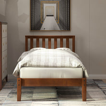 Load image into Gallery viewer, Platform Bed With Headboard, Footboard, Slat Support