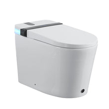 Load image into Gallery viewer, Smart Toilet With Bidet Seat Built In, Auto Open / Close Seat, Foot Sensor, LED Display - White