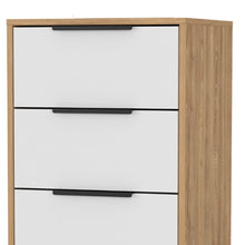 Load image into Gallery viewer, Five Drawer Standard Chest - White / Natural