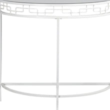 Load image into Gallery viewer, Half Moon Frame Console Table - Clear