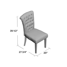 Load image into Gallery viewer, Charlotte - Dining Chair - Black