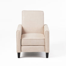 Load image into Gallery viewer, Upholstered Push Back Recliner Chair For Living Room