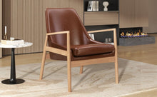Load image into Gallery viewer, Mid-Century Modern Accent Armchair With High Back