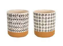 Load image into Gallery viewer, Dolomite Round Pot Planters (Set of 4) - Cream