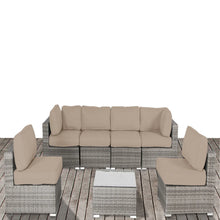 Load image into Gallery viewer, Outdoor Wicker Seating Group With Cushions