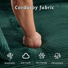 Load image into Gallery viewer, Single Chaise Longue With Movable Ottoman For Living Room