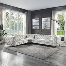 Load image into Gallery viewer, Atronia - Sectional Sofa With 4 Pillows - Beige Fabric