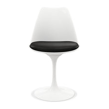 Load image into Gallery viewer, Upholstered Faux Leather Dining Side Chair - Black / White