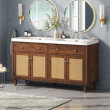 Load image into Gallery viewer, Bathroom Vanity With Double Sink, Large Storage Space