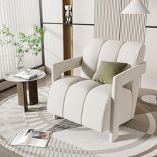 Load image into Gallery viewer, Modern Minimalist Leisure Armchair With L Shaped Armrests