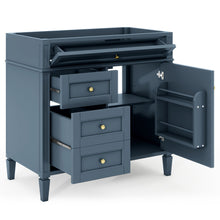 Load image into Gallery viewer, Bathroom Vanity With 2 Drawers And Tip-Out Drawer, Storage Cabinet