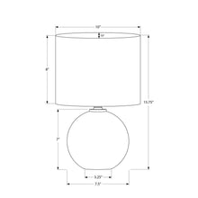 Load image into Gallery viewer, Contemporary Lighting, Table Lamp, Resin, Ceramic - Cream