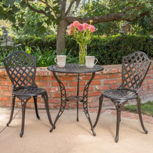 Load image into Gallery viewer, Bono Metal Bistro Set - Black