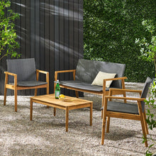 Load image into Gallery viewer, Bryan - Chat Set Outdoor Furniture Frame - Teak