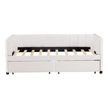 Load image into Gallery viewer, Upholstered Daybed With Ergonomic Design Backrest